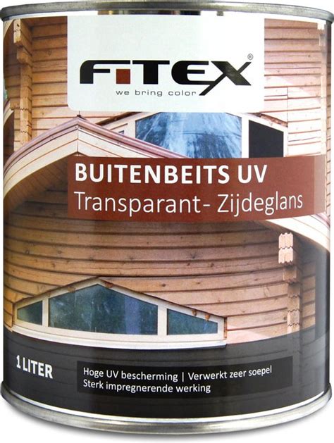 Fitex Buitenbeits Uv Transparant Zijdeglans Beits Transparant