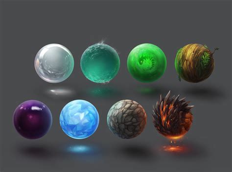 Ball Material Study Behance
