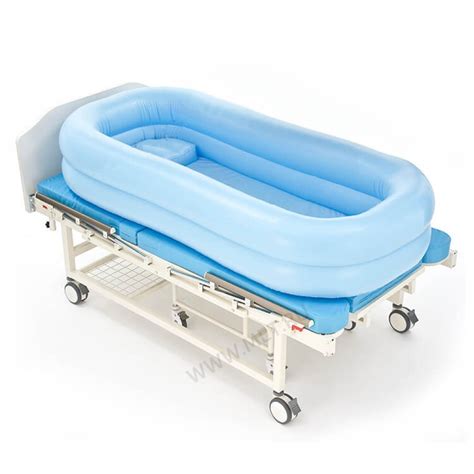 Надувная ванна для мытья лежачих больных, с компрессором для накачки ...