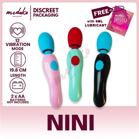 Midoko 12 Speed Fairy AV Wand Vibrator Massager Sex Toys Black Shopee Philippines