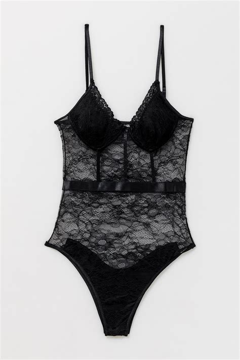 Γυναικεία Εσώρουχα Κορμάκι Lingerie με Δαντέλα
