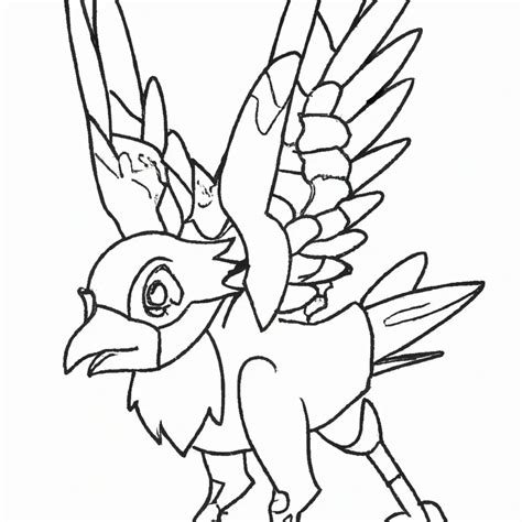 10 Desenhos de Pokémon Spearow para Imprimir e Colorir