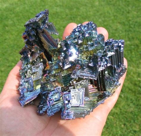 Largest Bismuth Crystal in the World : r/pics