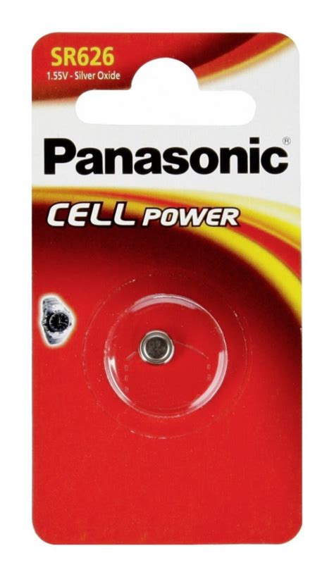 Panasonic SR626 μπαταρία Silver Oxide 1,55V – Ηλεκτρονικά DM ...