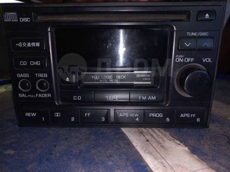 Автомагнитола 2 din, Nissan, б/у, в наличии. Цена: 300₽ в Новосибирске