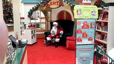 Santa Claus At The Northpark Mall 2016 Youtube