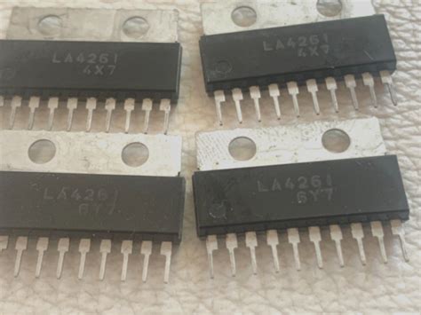 4 Pieces LA4261 Original New Sanyo Integrated Circuit | FREE Shipping ...