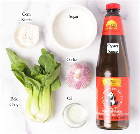 Oyster Sauce Ingredients