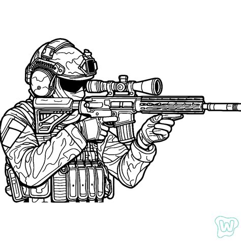 Soldado Para Imprimir - 51 Soldado Para Colorear - Dibujos Gratis Para Imprimir