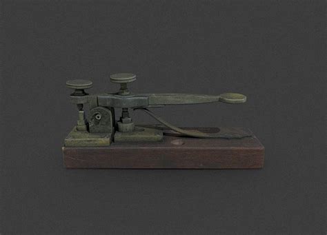 Morse Vail Telegraph Key Free 3d Model On