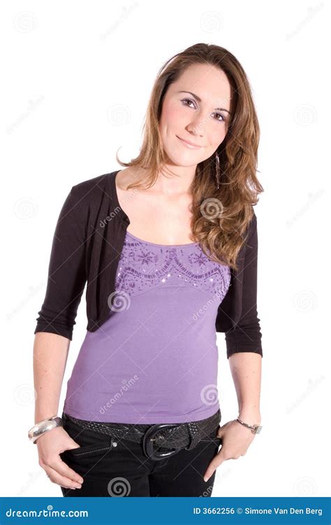 Brunette Bonito Foto De Archivo Imagen De Fondo Mujeres 3662256