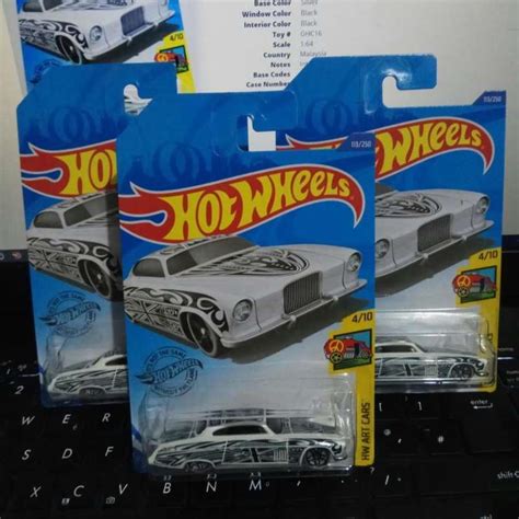Jual Hotwheels Hot Wheels Fish D Chip D Hw Art Cars Putih Ghc Di Seller