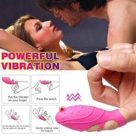 Finger Clit Nipple Vibrator G Spot Massager Stimulator Sex Toys For Women Female EBay