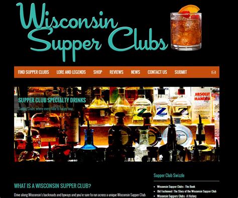 Wisconsin Supper Clubs Website Design Firepoint Media
