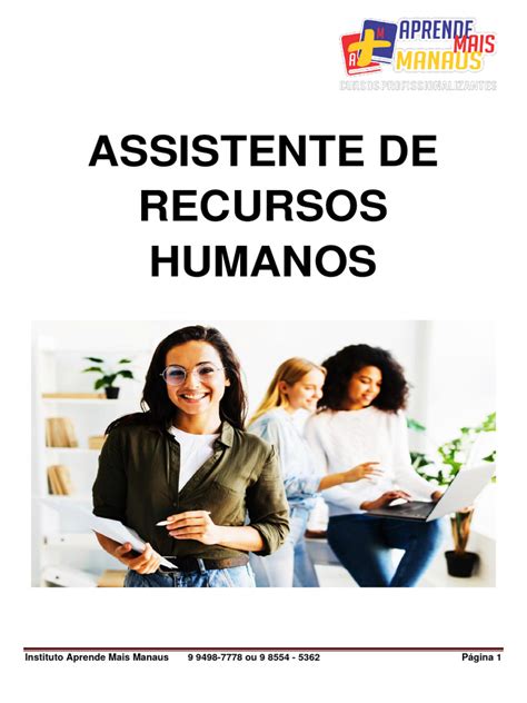 O Que Faz Um Assistente De Recursos Humanos - Funções do Assistente de Recursos Humanos | PDF | Gestão de recursos ...