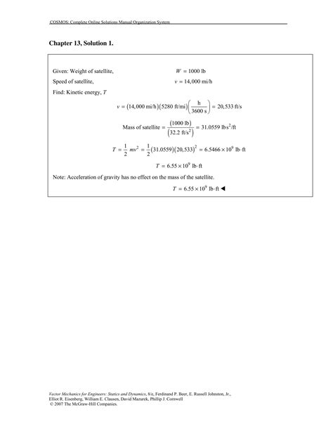 Mecanica Vectorial Para Ingenieros 8 Edicion Solucionario 5