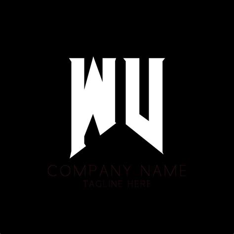 wv letter logo design initial letters wv gamings logo icon