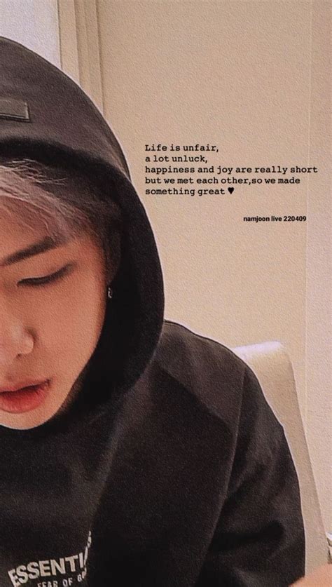 Kim Namjoon Bts Lyrics Quotes Kpop Quotes Pretty Quotes Beautiful