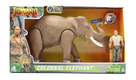 Коллекционный игровой набор фигурок Джуманджи Jumanji Слон с фируркой ...