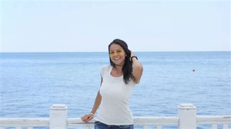 Seductive Tanned Athletic Brunette Woman Stock Video Pond5