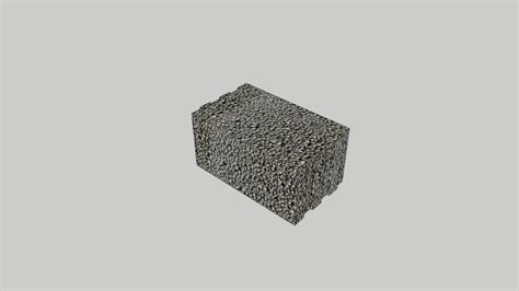 Керамзитобетонный блок | 3D Warehouse