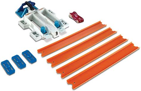 Hot Wheels Track Builder System 2 Lane Launcher 164 Track Set Mattel Toys ToyWiz
