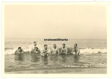 Orig Foto Nackte Soldaten Beim Baden Am K Ste Nord Frankreich Nude Akt Eur Picclick De