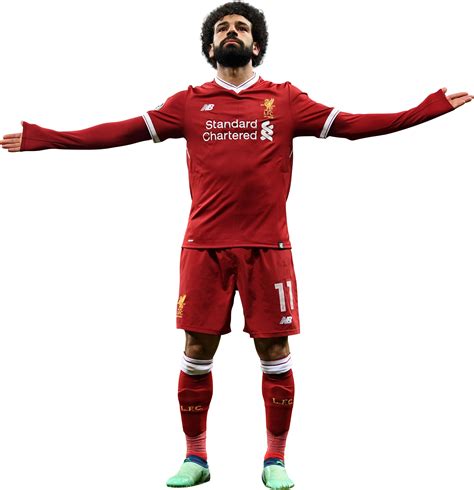 Mohamed Salah Liverpool Football Render Footyrenders