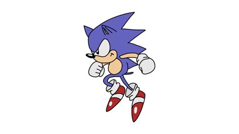 classic sonic art  pacsac  deviantart