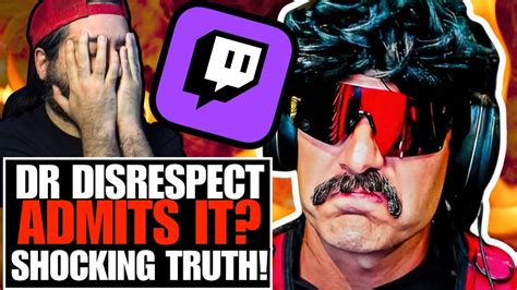 Dr Disrespect Admits To ‘inappropriate Messages With Minor Youtube