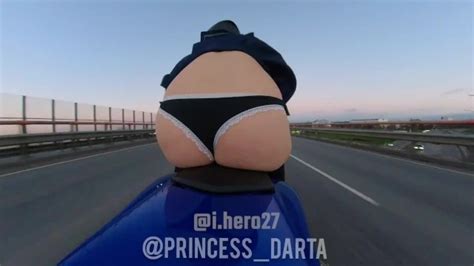 Sexy Teen In Mini Skirt Riding A Motorcycle And Flashing Ass On The Public Roads Xxx Mobile