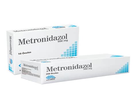 METRONIDAZOL 500 OVULOS X 10 UNI COLMED