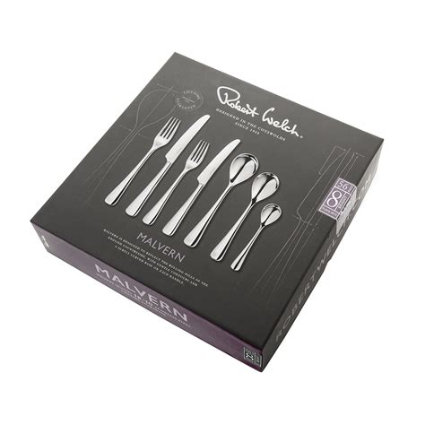 Robert Welch Malvern Bright 56 Piece Cutlery Set, London, UK – Season
