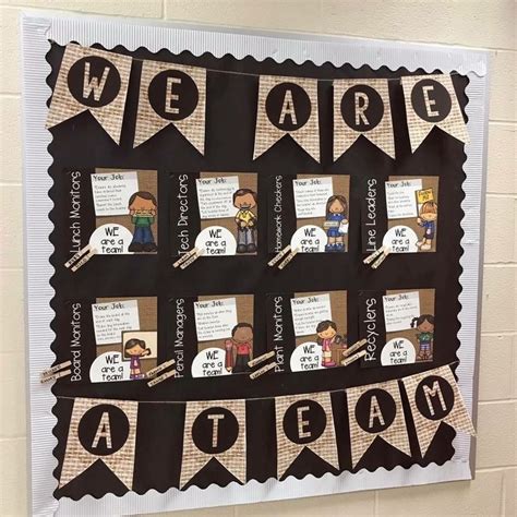 Bulletin Board Idea Teamwork Bulletin Boards Team Bulletin Board