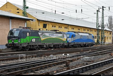 Siemens Vectron Ac Operated By Gysev Cargo Zrt Taken By