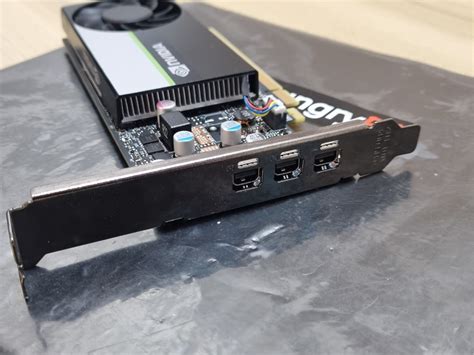 Nvidia Quadro T400 2GB Graphics Card, Full Height PCI-E, 3x Mini ...