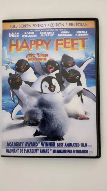 HAPPY FEET DVD 2007 Full Frame Canadian NEW 3 61 PicClick UK