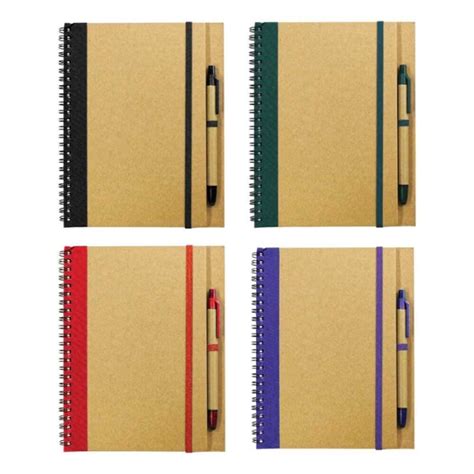 Corporate Gifts | Recycled A5 Notebooks | Notebooks with Pen | Chops