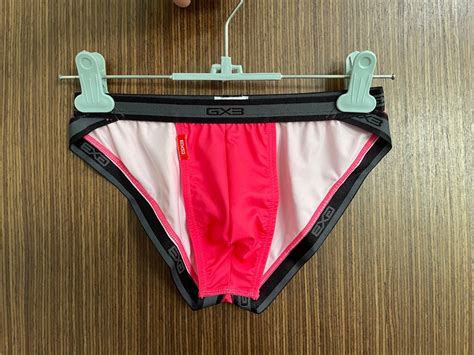 Gx Pop Sports Micro Jock Bikini Pink Men S Fashion Bottoms New Underwear On Carousell