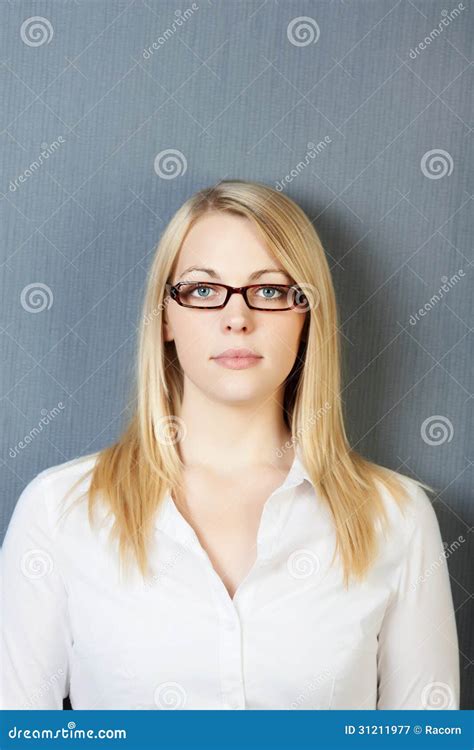 Portrait Of Confident Business Woman Stock Image Image Of Adult