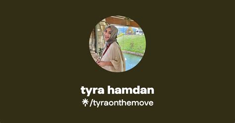 Tyra Hamdan Instagram TikTok Linktree