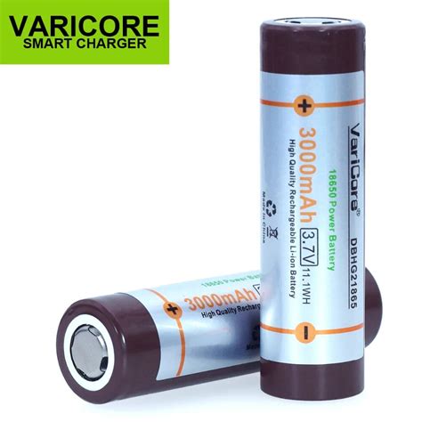 2PCS VariCore Original HG2 18650 3000mAh Battery DBHG21865 3 6V