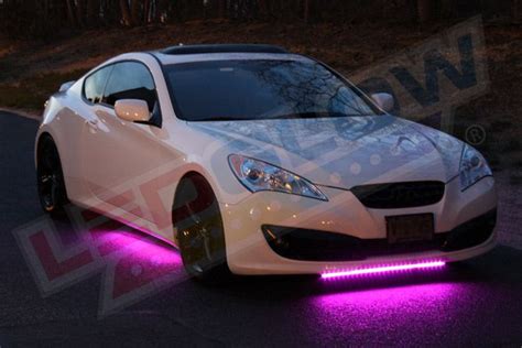 Ledglow Pink Wireless Led Undercar Lighting Kit Pink Car Car Lights