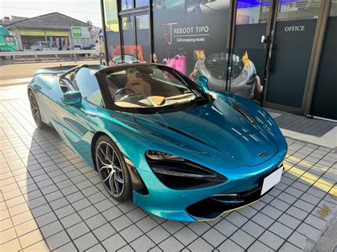 Mclaren 720s Spider Base Grade 2019 Blue M 13651 Km Details