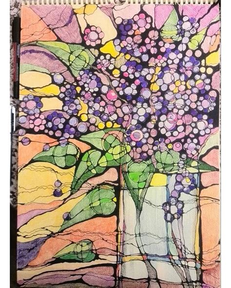 #Нейрографика #НейроАрт Нейрографическая весна). Тепло,уютно. А Вам ...