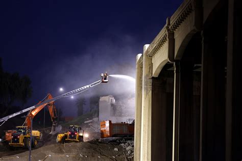 6th Street Bridge, spanning much of L.A.'s past, finally starts to fall ...