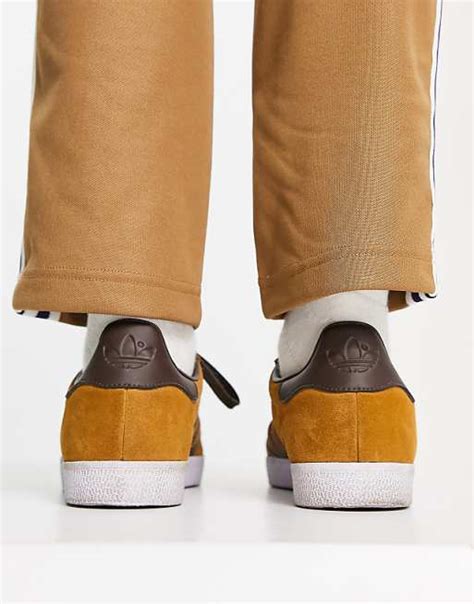 Adidas Originals Gazelle Trainers In Mustard Yellow Atelier Yuwaciaojp