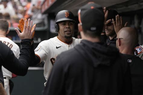 Sf Giants News Lamonte Wade Jr Named 2023 Giants Heart And Hustle