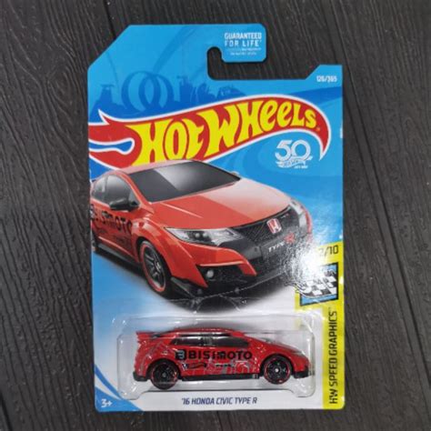 Read Product Description 16 Honda Civic Type R Red Hot Wheels Mainline Shopee Philippines