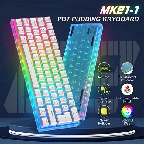 Buy Ziyou Lang Mk Wired Mechanical Gaming Keyboard With Layout Hot Swapped Outemu Pre